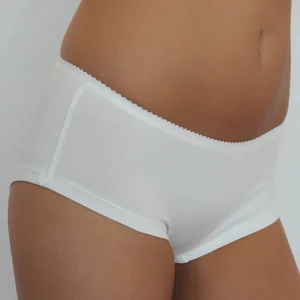 Shorty en coton bio fin picot - ALBERO NATUR