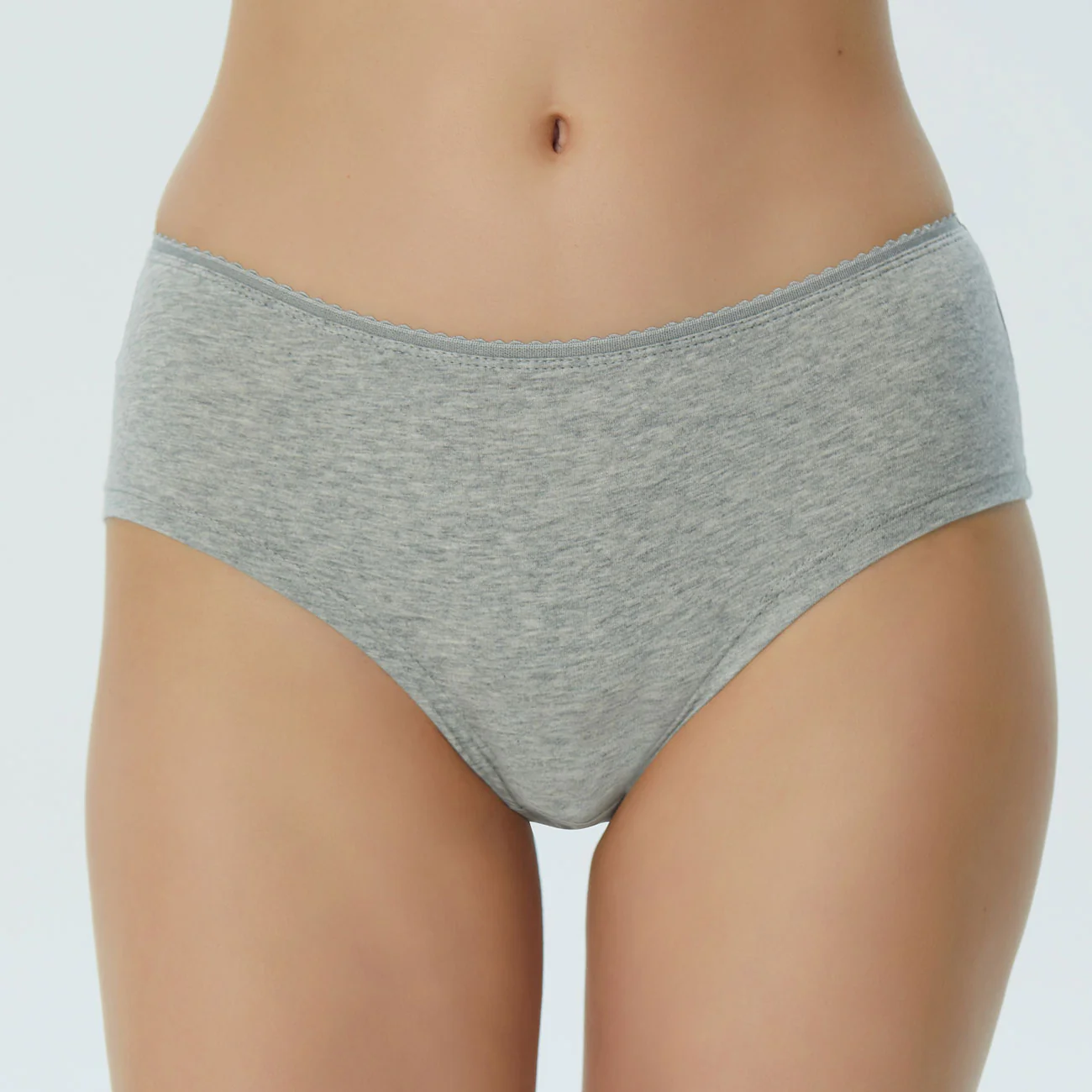 Shorty en coton bio fin picot - ALBERO NATUR – Image 5