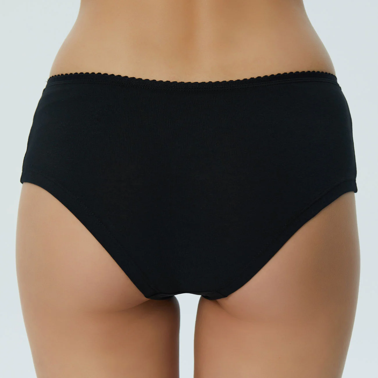 Shorty en coton bio fin picot - ALBERO NATUR – Image 4