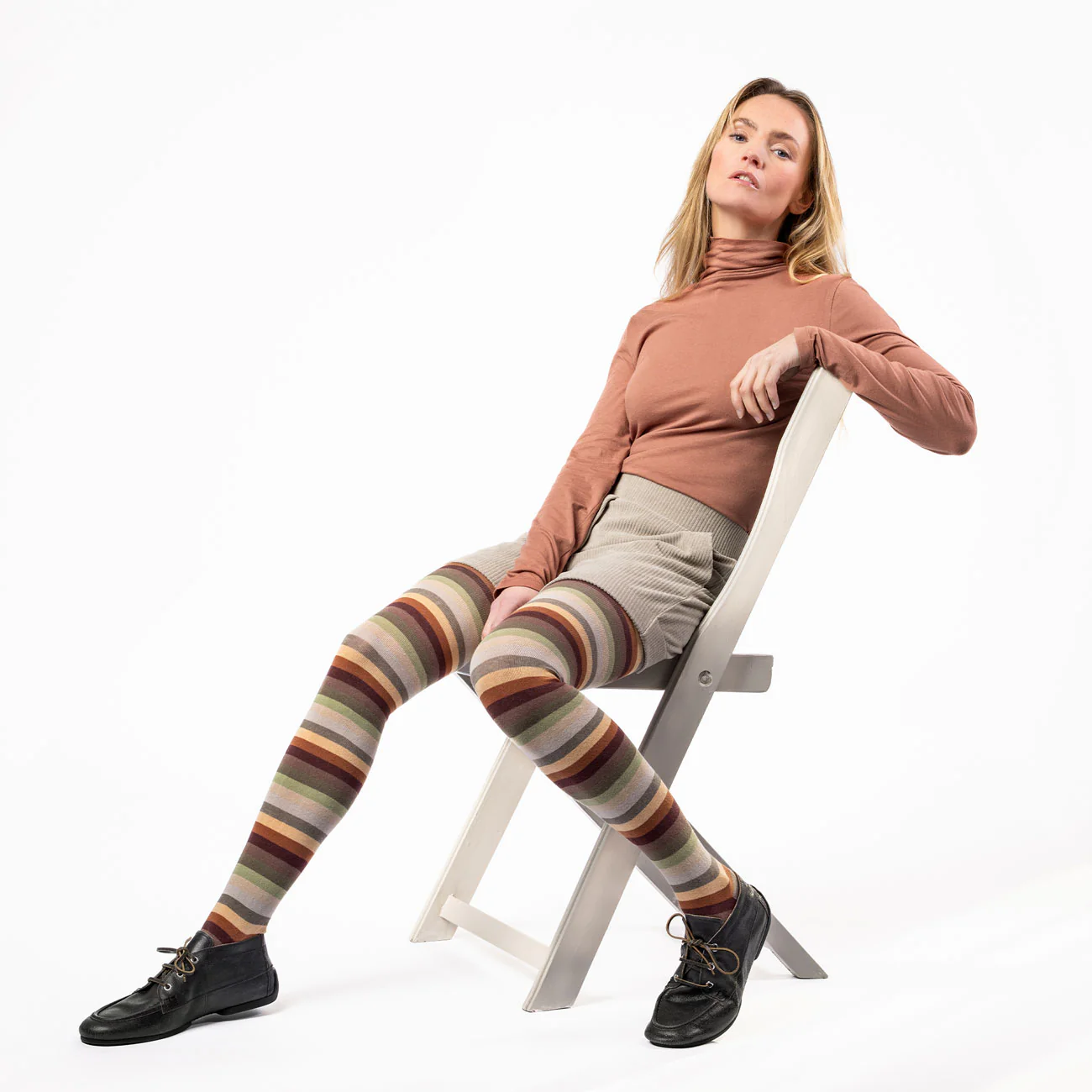 Collants SELINE 80% coton bio - LIVING CRAFTS