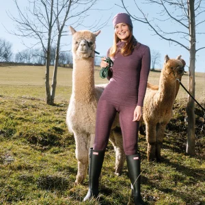 Legging en laine et coton BASSY - LIVING CRAFTS