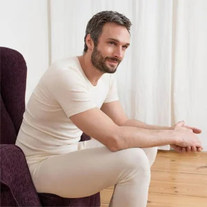 Maillot manches courtes JACOB 100% coton bio - LIVING CRAFTS