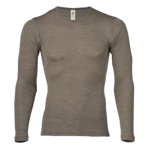 Maillot manches longues homme laine et soie - ENGEL