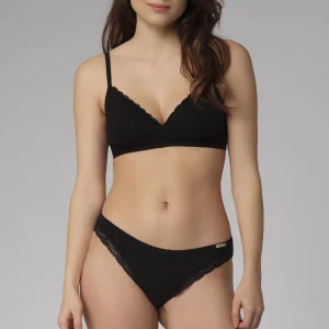 Soutien-gorge triangle cotelé - COMAZO