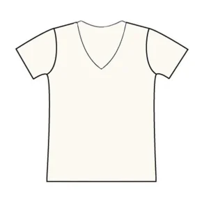 Maillot col V 100% coton bio - COSILANA