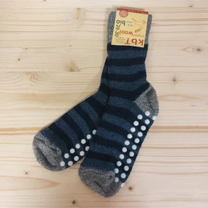 Chaussettes stopper à rayures - HIRSCH