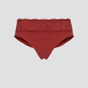 Shorty brésilien avec dentelle à la taille - COMAZO