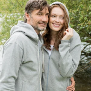 Sweat à capuche 100% coton CAMERON - LIVING CRAFTS