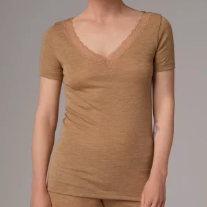 Maillot manches courtes Laine et soie - COMAZO