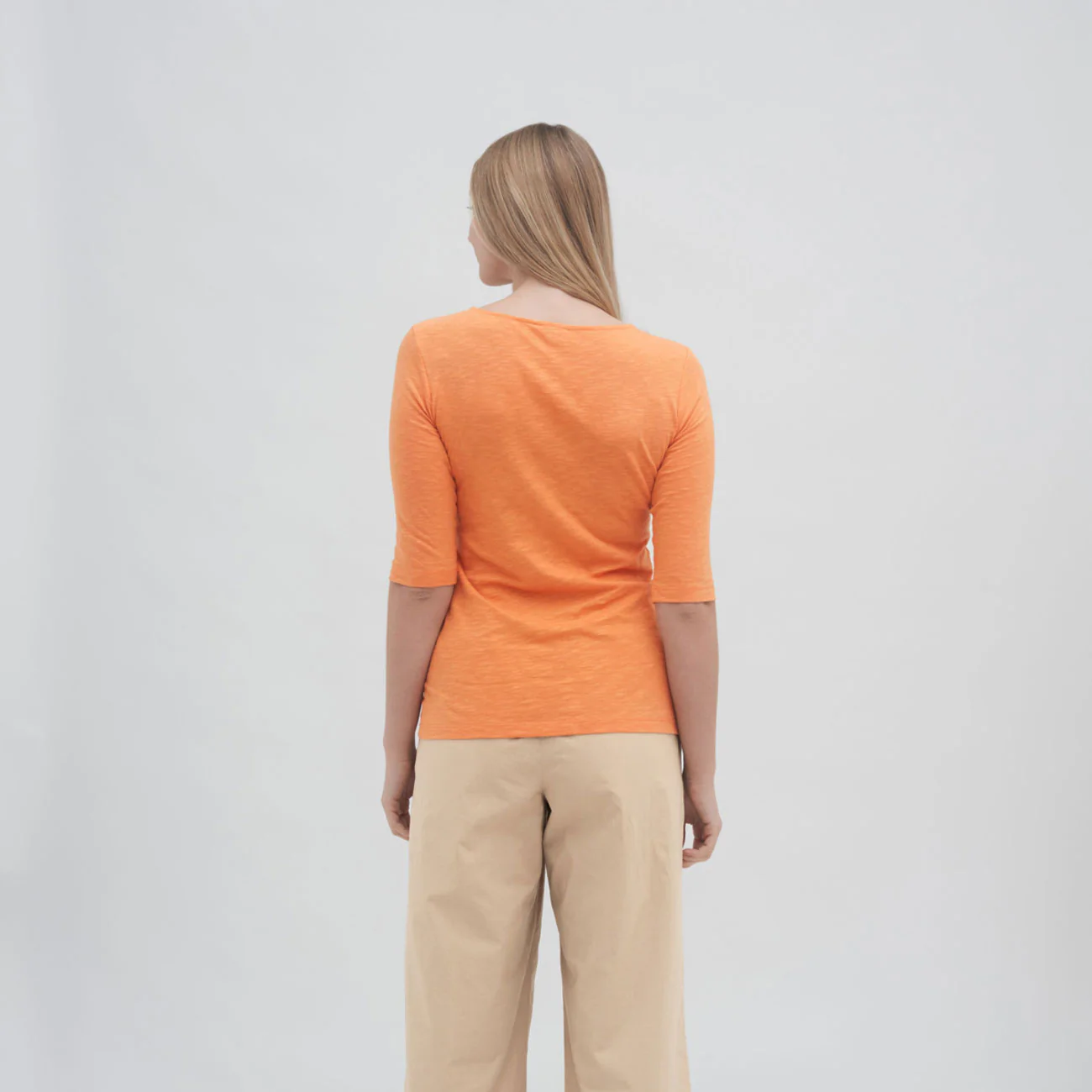 T-shirt manches 3/4 CHLOE 100% coton - LIVING CRAFTS – Image 2