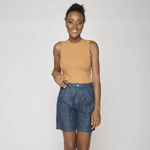 Short taille haute en coton bio - GREENBOMB