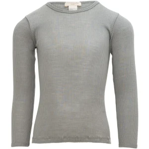 T-shirt Atlantic en laine mérinos dusty sage