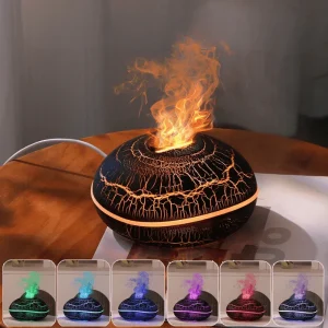 Diffuseur huile essentielle veilleuse - Effet Flamme