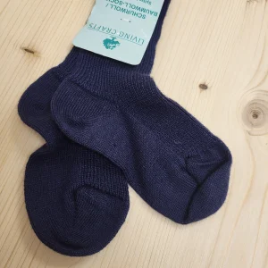 Chaussettes enfant en laine et coton bio - LIVING CRAFTS