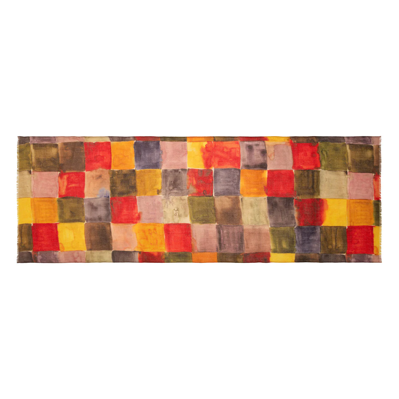 Écharpe patchwork 100% laine PROVENCE - LIVING CRAFTS – Image 7