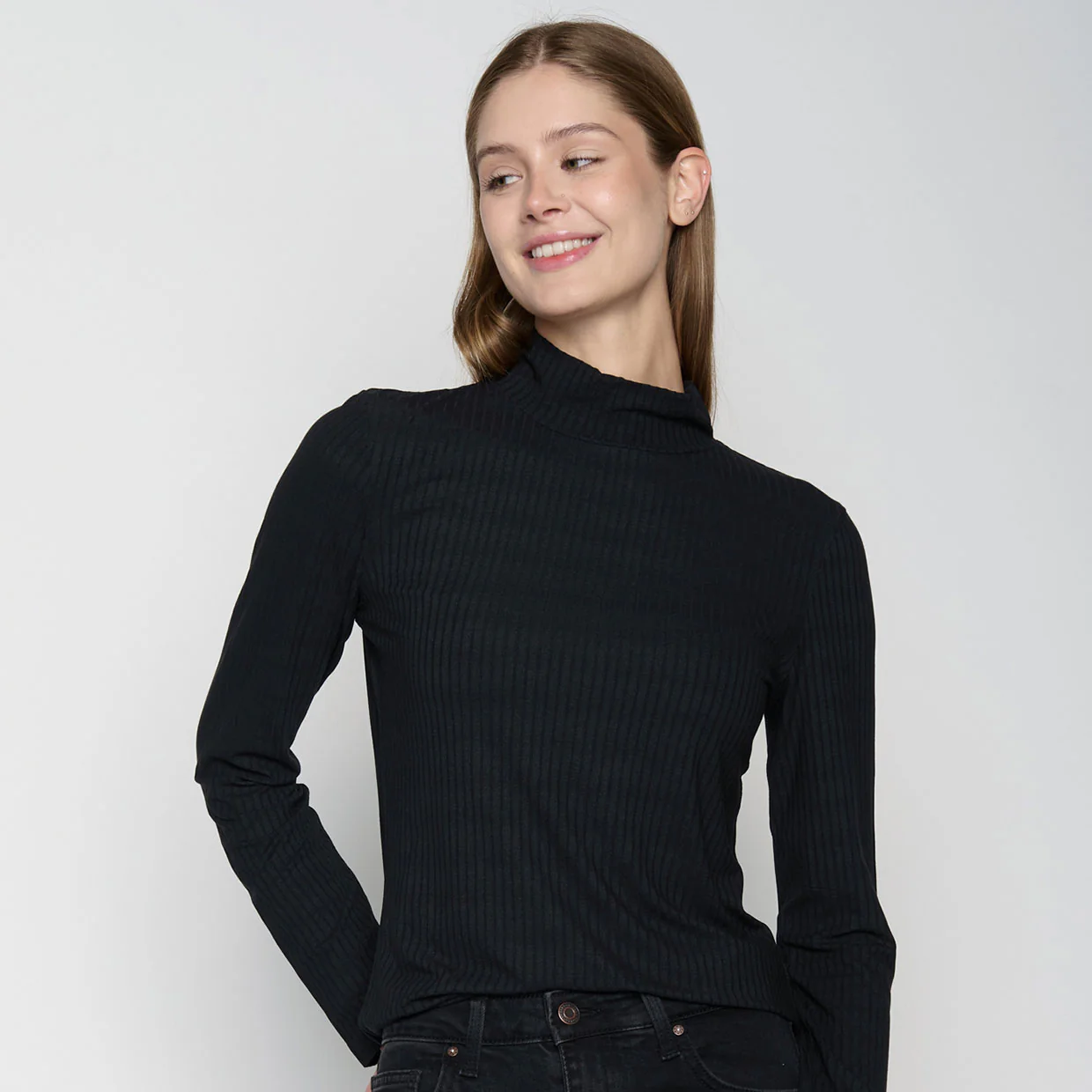 Col roulé en Tencel - GREENBOMB – Image 2