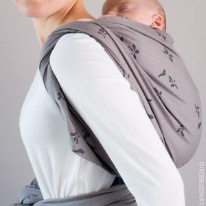 Echarpe de portage tissée Coton bio- LANA