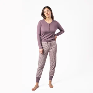 Bas de pyjama AVELINE en coton bio - LIVING CRAFTS