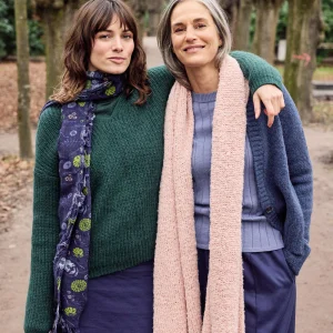 Foulard imprimé 100% laine bio - MADNESS