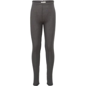 Legging Arona en laine mérinos almost black