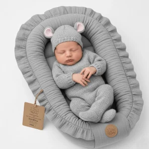 REDUCTEUR DE LIT BEBE-Nid de bébé avec volant | CocoSleep