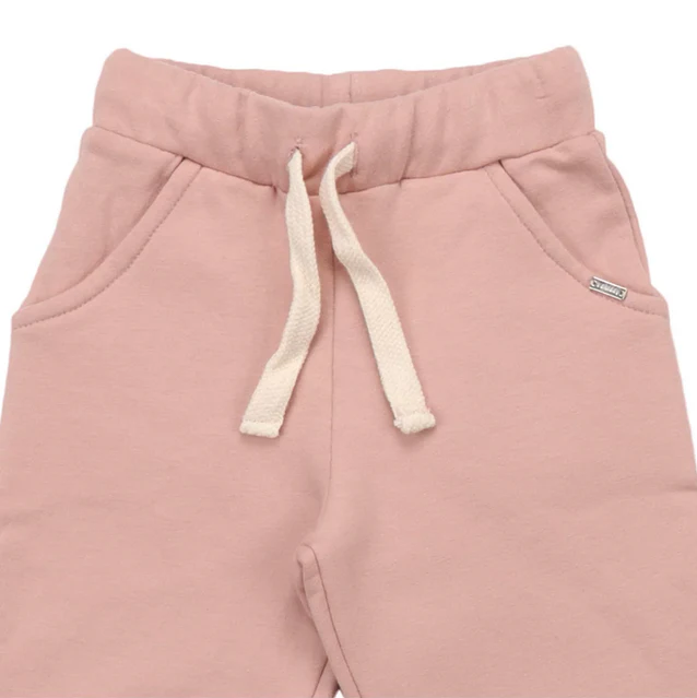 Pantalon de jogging CAT PINK en coton bio - WALKIDDY – Image 2