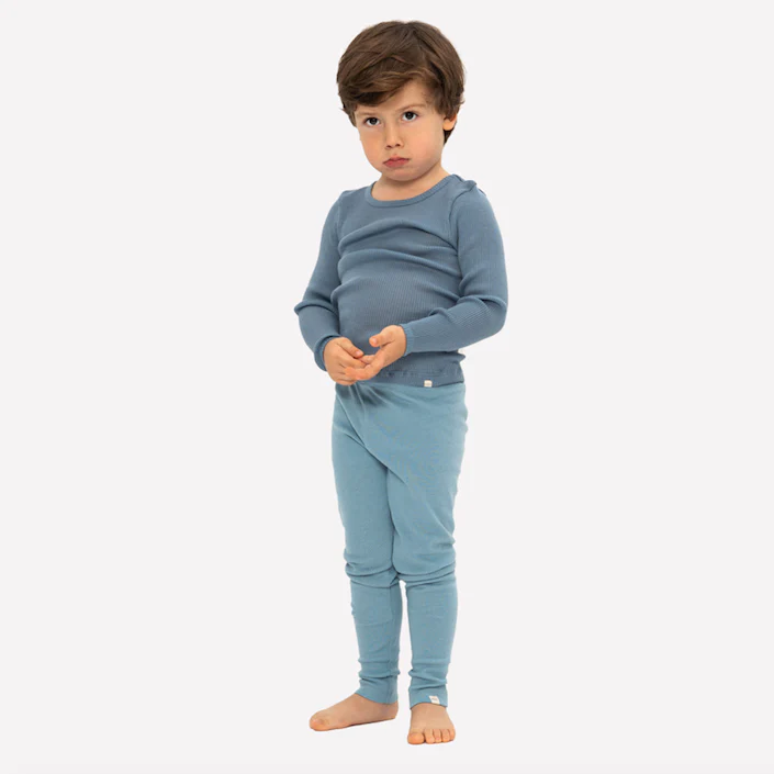 T-shirt Atlantic en laine mérinos winter sky – Image 2