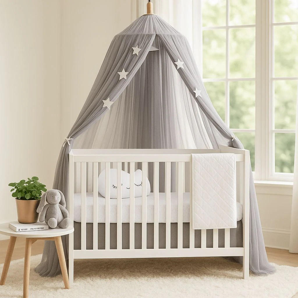 Ciel de Lit Bébé-avec Couronne Royale – Image 6