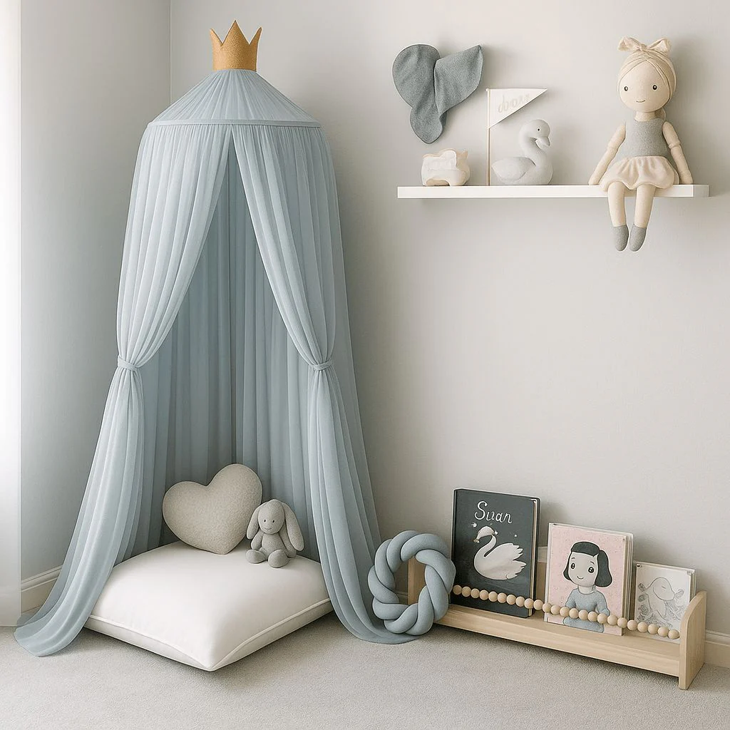 Ciel de Lit Bébé-avec Couronne Royale – Image 4