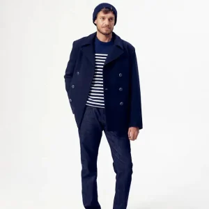 Caban en laine CLOVIS pour homme - LA GENTLE FACTORY