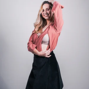 Blouse d'Allaitement "Izia Rose"