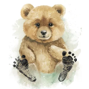 Kit empreintes bébé ours