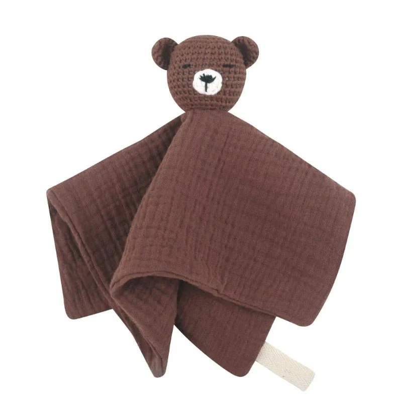 Doudou-en Crochet Petit Ours | Coton Bio Hypoallergénique – Image 5
