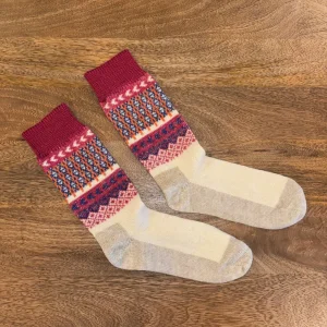 Chaussettes 95% laine et 5% lin - HIRSCH