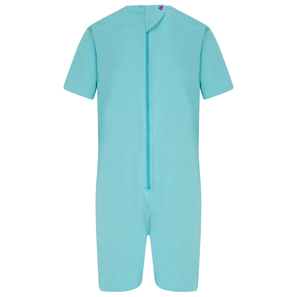 KayCey®Z Secret Zip Back Jumpsuits (Kids) - Short Sleeve / Short Leg – Image 2