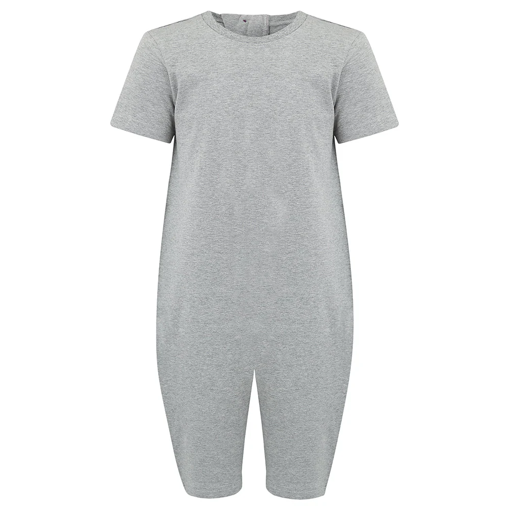 KayCey®Z Secret Zip Back Jumpsuits (Adults) - Short Sleeve / Knee Length – Image 5