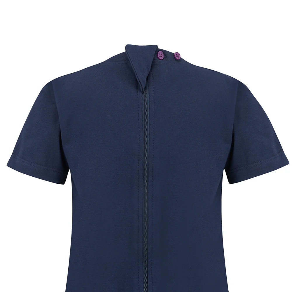 KayCey®Z Secret Zip Back Jumpsuits (Kids) - Short Sleeve / Knee Length – Image 7