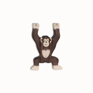 Chimpanzé en bois