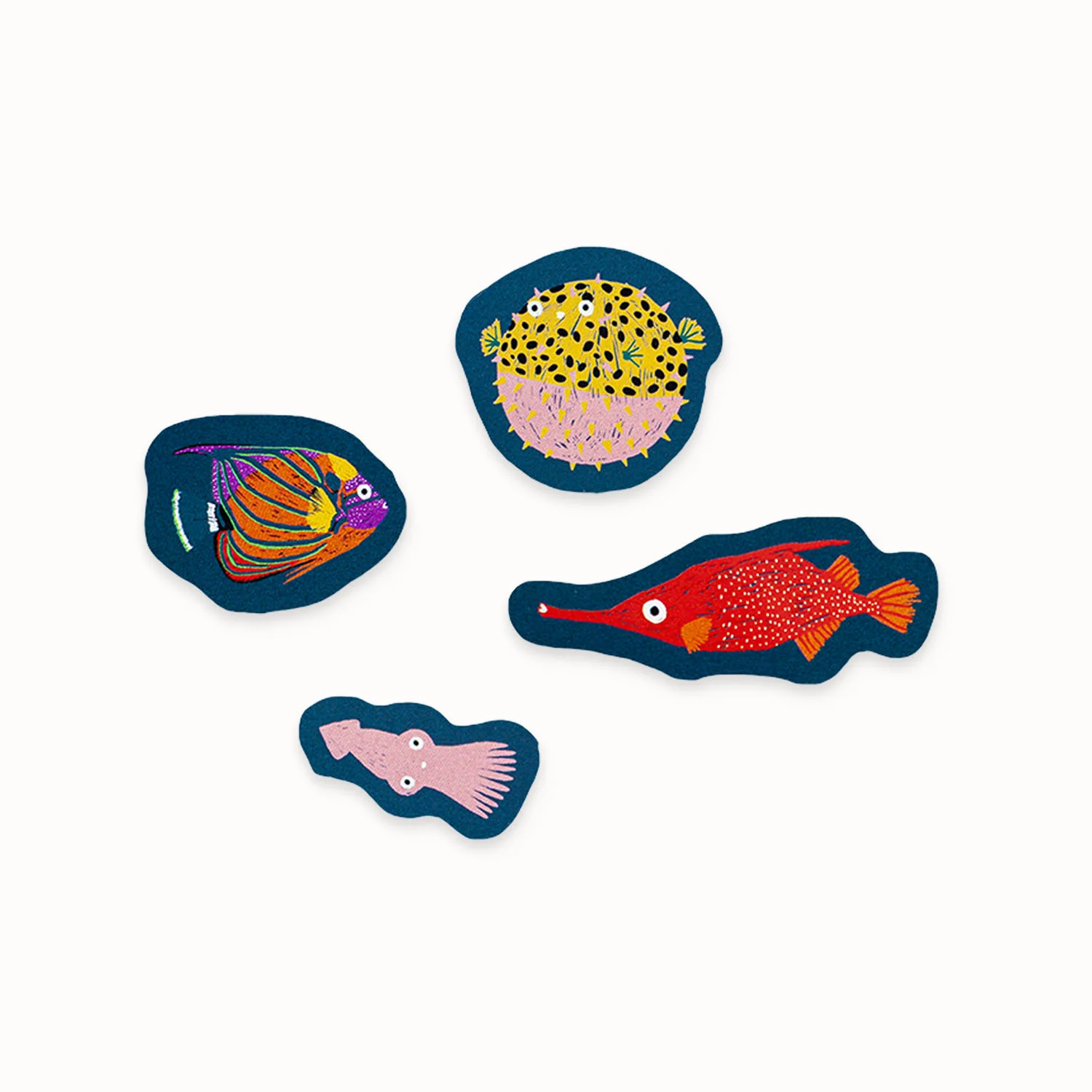 160 Stickers "Colorful fish" – Image 2