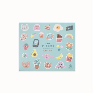 160 Stickers "Tutti-frutti"