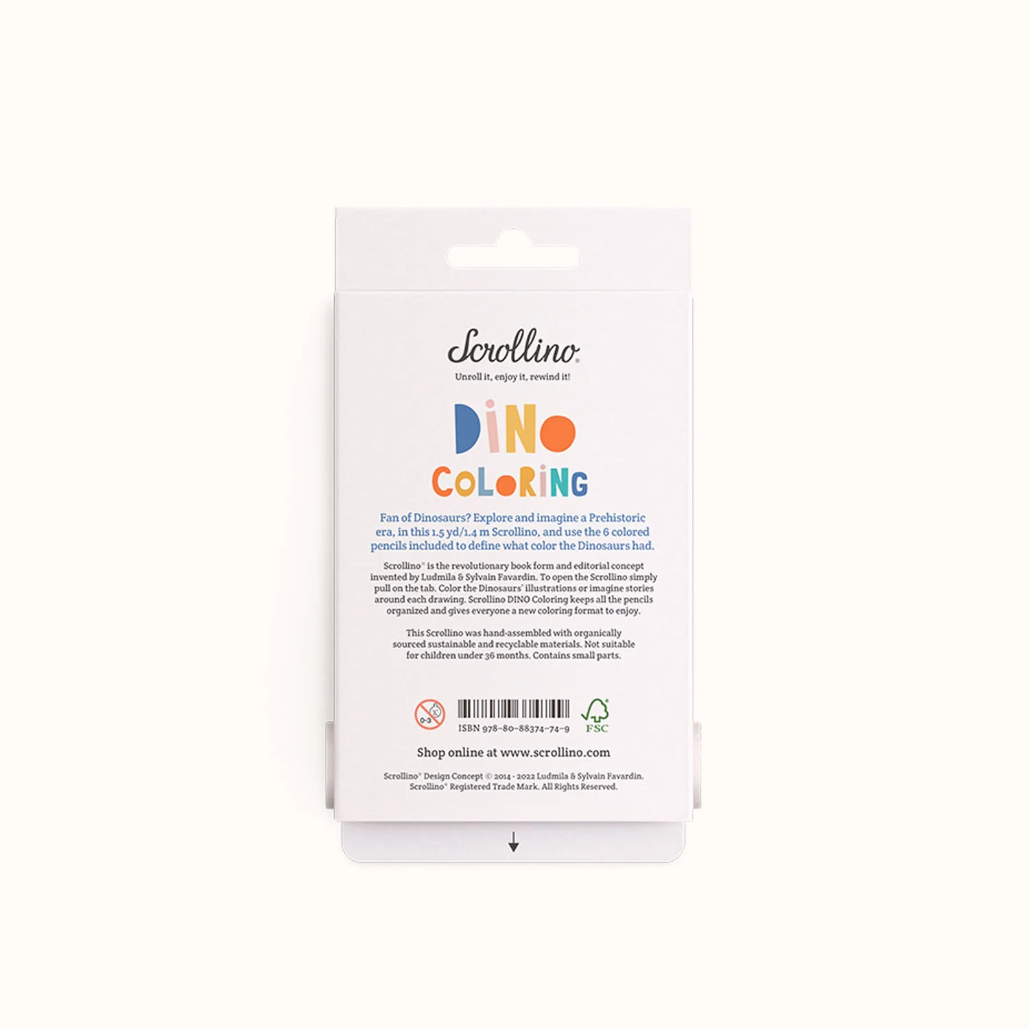 Coloriage Scrollino Dino – Image 5