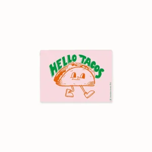 Affiche "Hello Tacos" A5
