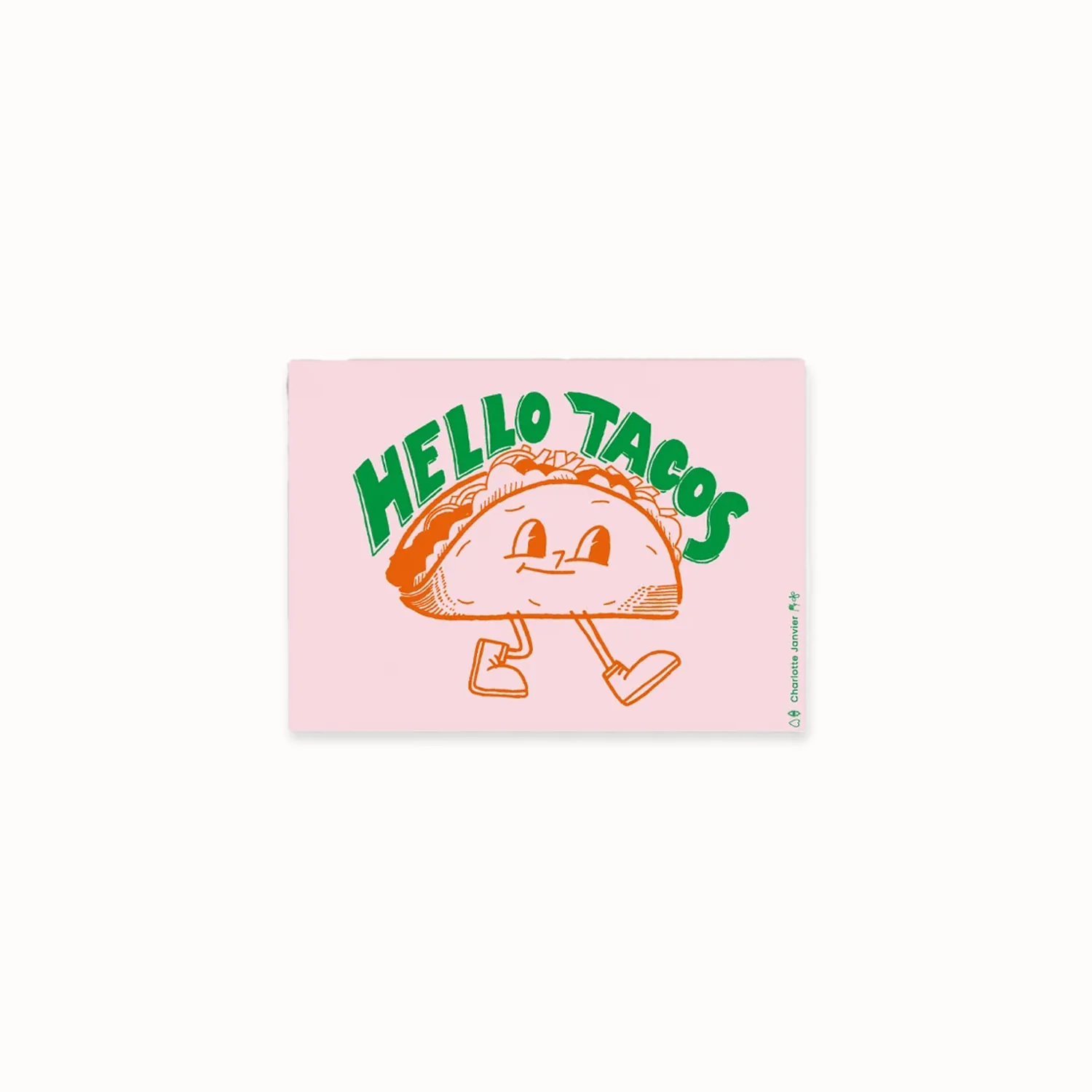 Affiche "Hello Tacos" A5