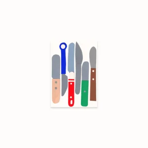 Affiche "Couteaux" A5