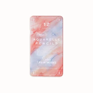 Boite de crayons de couleurs Aquarelle