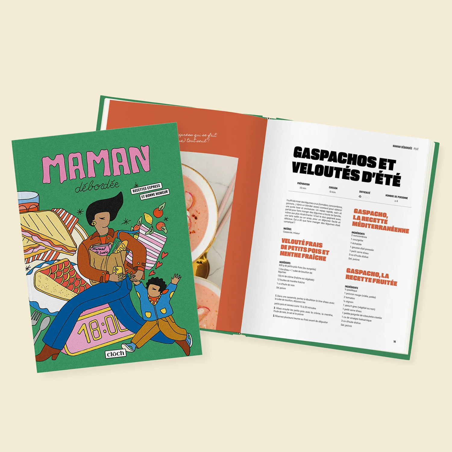 Livre de cuisine "Maman débordée" – Image 2