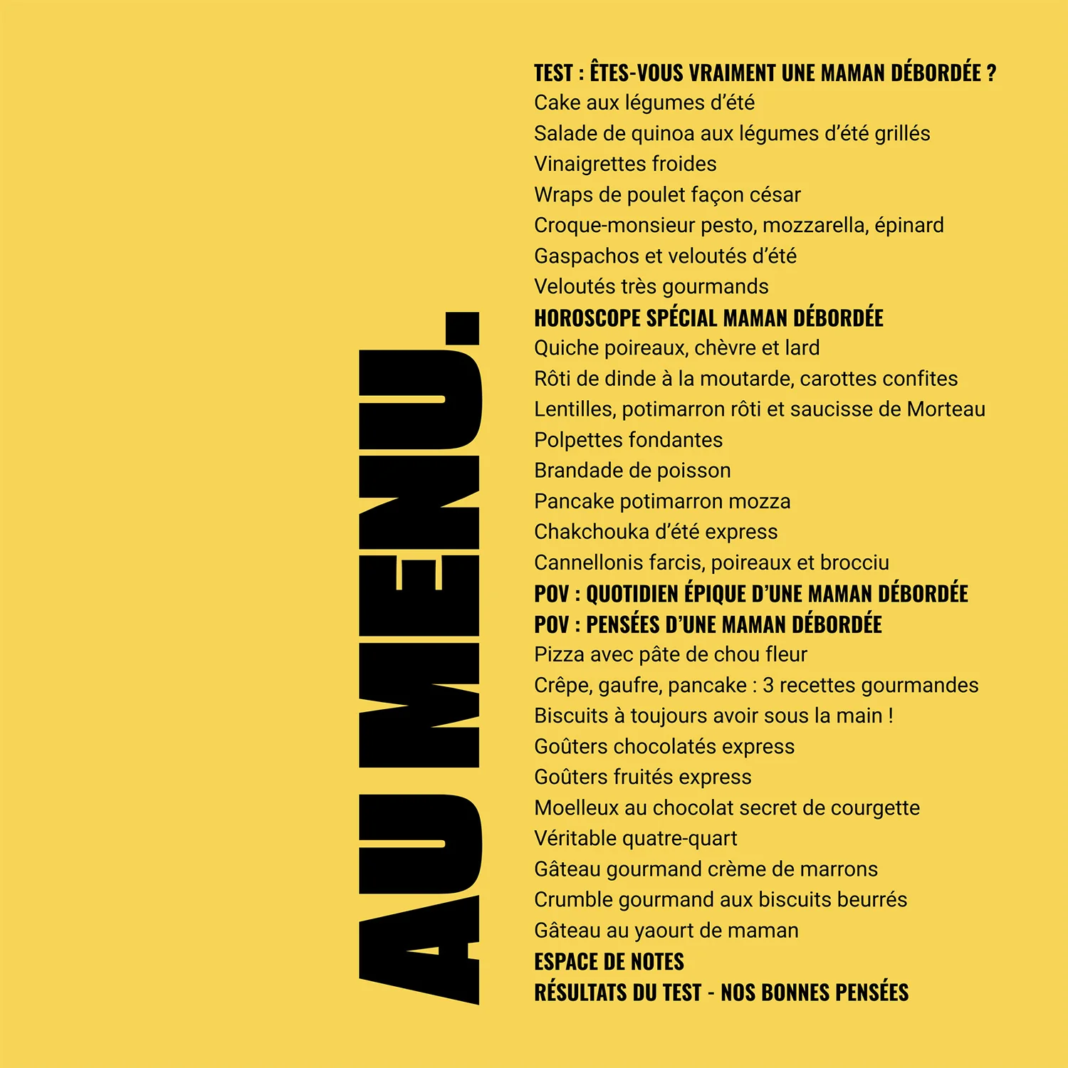 Livre de cuisine "Maman débordée" – Image 3