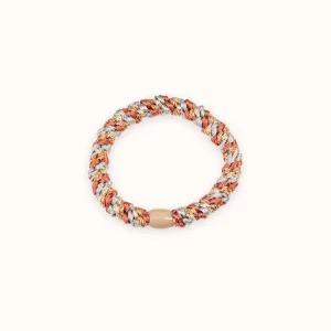 Elastique Kknekki light grey terracotta glitter