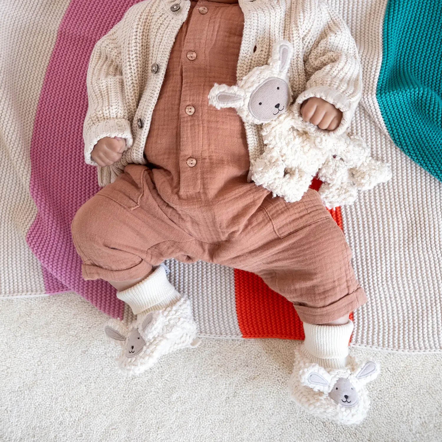 Chaussons-chaussettes moutons – Image 3