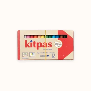 Boite de 12 crayons de cire Kitpas